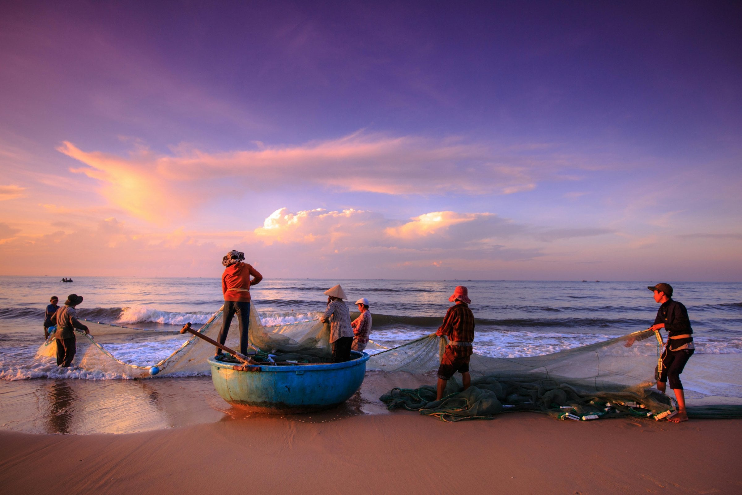 The Quy Nhơn coast — Vietnam's central shore at first light